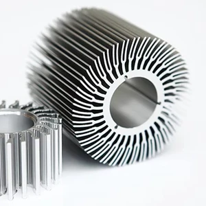 Customized Aluminum Heat Sink Round Aluminum Radiator