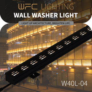 External Waterproof IP66 Wireless RGBW 36W Multi Beam Angle LED Wall Washer
