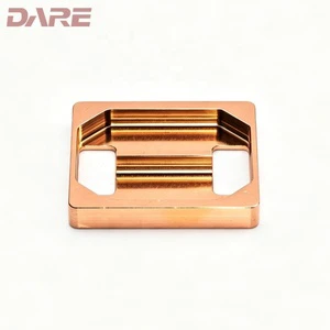 Factory Custom C10100 Copper Electronic Heat Sinks RF Shielding Cavity High Thermal Conductivity Heat Spreader Rapid Prototyping