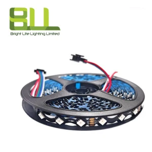 S Shape RGB LED 1809 Addressable Bendable Individually Addressable Pixel 60Leds DC12V Smart Led Strip