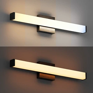18 24 36 Inch LED Bathroom Vanity Light Mirror Lighting Fixture Wall Sconce Indoor Modern Lamp ETL