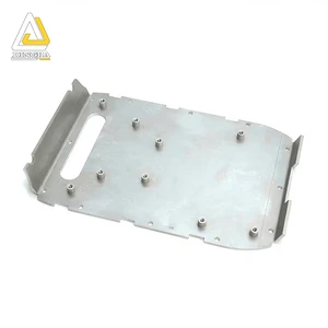 CNC Machined Aluminum Heat Sink Plate Industrial Equipment Heat Dissipation Base Plate
