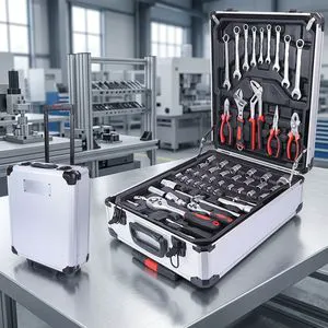 187pcs Hand Repair Tools Waterproof Steel Packed in Portable Protective Case for Auto Machinery Household Mixed Repair