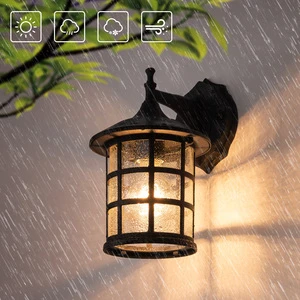 Outdoor Wall Lamp Outdoor Waterproof Courtyard Gate Lamp Garden Wall American Villa Terrace Balcony Wall Lamp