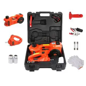Portable Hydraulic Jacks Car Electric Jack with Impact Wrench