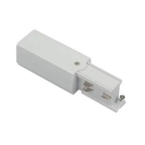 LED Spotlight Lighting Track System 3 Circuits DALI Dimmable Copper Aluminum Construction 6 Wires Power Connector for Hotel Use