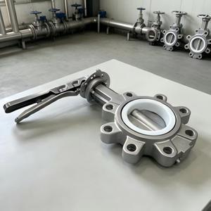 Stainless Steel Butterfly Valve High Quality 316L/304/CF8M/CF3M 2