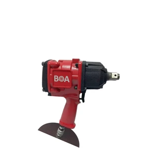 Cordless Triple Hammer Impact Wrench 1500 Ft-lb Max Torque 3/4 Drive Aluminum Construction 90 PSI Air Pressure for Automotive