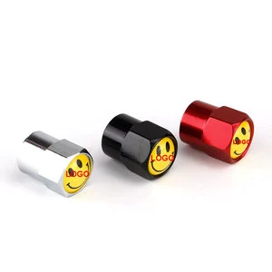 Custom Logo Tire Cap Valve Cover Aluminum Neo Chrome Valve Cap Wholesale Motorcycle Car Wheels Tire Valve Stem Caps Cover