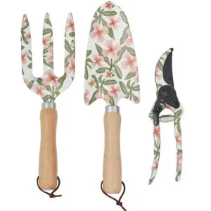 Multi-functional Manual DIY Garden Tool Set of 3pcs with OEM Customization