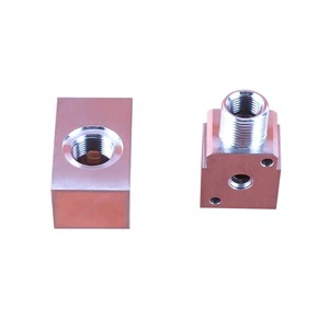 High Precision CNC Machined Stainless Steel Hydraulic Control Valve Body