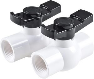 ABK Factory Whole Sale PVC Shut-Off Ball Valve / Simple Ball Valve with Thread (NPT)