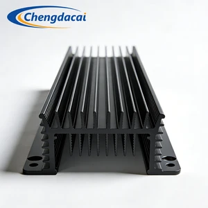 Custom High Output LED Light Bar Cooling Frame With Customized Aluminum Framing Structure Heat Reduction Aluminum Heat Sink