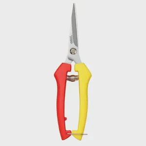 Ju Zheng Sheng Fruit Scissors Red Yellow Pruning Japanese Bonsai Secateur Scissors