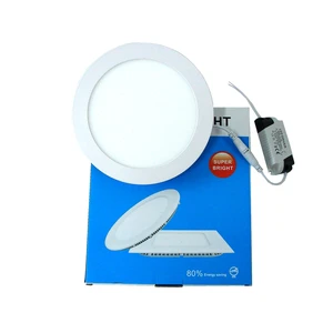 2019 Factory Price ultra Thin 6w 12w 18w Led Panel Light