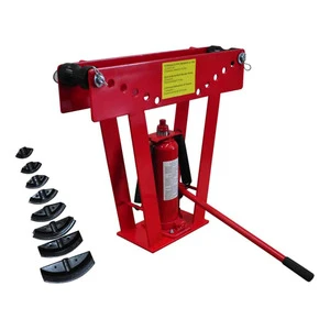 16 Ton Heavy-Duty Manual Hydraulic Pipe Bender 1/2 Inch Copper Exhaust Tube Bending Machine Vehicle Equipment Tool