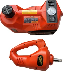 Steel Car Repair Tool Kit From China Includes 12V Electric Hydraulic Jack and Electric Impact Wrench