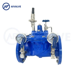 Hydraulic Control Valve Dn100 Pressure Reducing Valve Automatic Water Level Valve High Temperature OEM