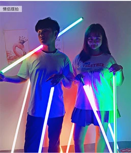 Color Changing RGBW LED Lamp for Bridge Decoration Controller Multicolor Dimmable Waterproof T5 T8 RGB LED Tube Lights