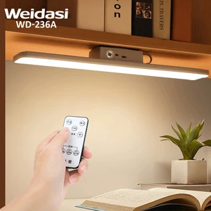 Weidasi Multi-functional Remote Control Rechargeable Tube Light Led Reading Desk Lamp Under Cabinet Light Use