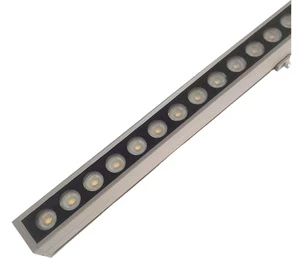 NEW PRODUCTS Wall Washer Led Linear Light Building Lighting Waterproof IP67 24V RGB DMX512 Wall Washers IP65 Aluminum