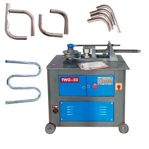 Hydraulic Semi-Automatic CNC Stainless Steel Plastic Pipe Bending Machine with Motor for Square Steel Pipes and Tubes