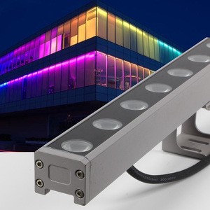 Good Quality DC24V 4in1 18/24W RGB RGBW LED Wall Washer Light Use for Outdoor Building Decoration