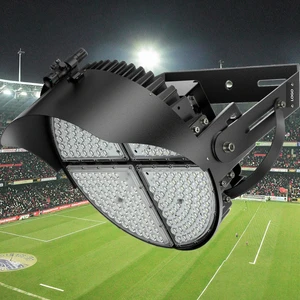 150lm/w IP66 High Performance LED Sports Flood Light for Soccer Stadium Lighting Weather Resilience High-mast Flood Light