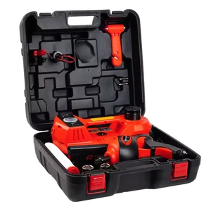 Vevor 3 Ton 12V Hydraulic Jack With Tire Inflator Pump and Impact Wrench for Vehicles Electric Car Jack