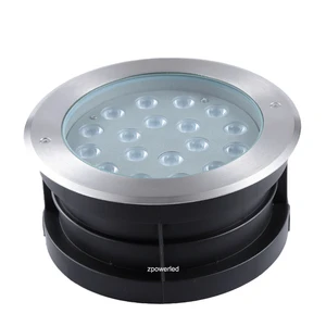 Inground Recessed Aluminum Housing IP67 Waterproof Warm White 20w 30w Buried Outdoor LED Underground Light