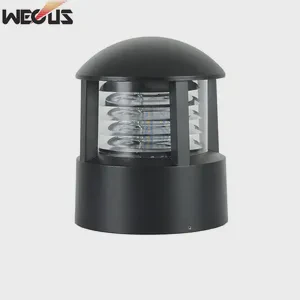 Aluminum Outdoor Lawn Lamp Modern Park Villa Courtyard Pillar Lamp LED Lawn Landscape Garden Lamp