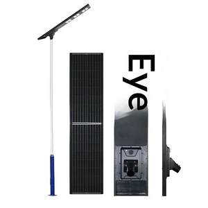 IP65 Solar Street Lamp Outdoor Road Lighting Human Body Induction Strong Light Aluminum Alloy