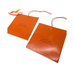 Custom Made 240V 600 X 600MM Silicone Rubber Heated Hot Bed/Pad/Mat/Plate For 3D Printer Accessories