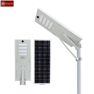 Public Scout Double Sided LED Solar Street Light Lamp 20W to 300W IP65 Solar Energy with SMD Chip for Garden Application