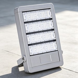 Modular High Power LED Floodlight IP66 Rainproof AC Outdoor Fixture for Stadium Tunnel Parking Lot Square Project Lighting 200W
