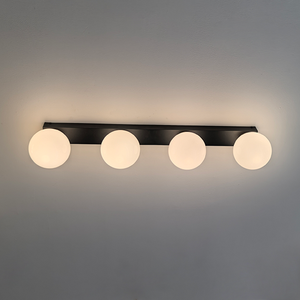 Aluminum Fixture Modern Multi Head Decorative Ceiling Light White Glass LED Ceiling Lamp for Home Hotel Living Room