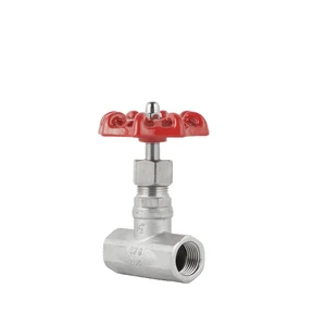304 Stainless Steel Threaded Globe Valve Angle American Type B J11W-16P Internal Thread Normal Temperature Water Customization