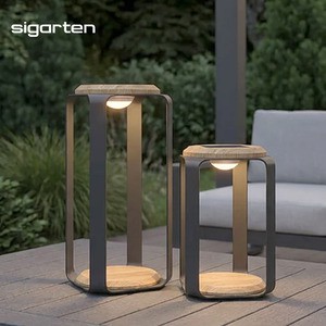Sigarten Black Aluminum Garden Lantern