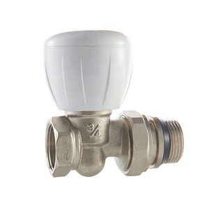 Straight Towel Rail Anthracite Heat Trv Brass Thermostat Radiator Control Valves for Heating