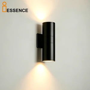 Outdoor LED Wall Lamp Waterproof IP65 up Down Light 6W 12W 18W 24W 36W Aluminum Cylinder Sconce Modern Exterior Garden Lighting