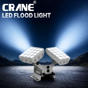 3 Degree Ultra Narrow Beam LED Flood Light Dual Head Architectural Projector Lamp for Bridge Column Pillar Lighting