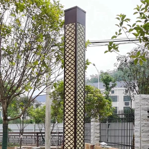 Contemporary Design Iron LED Outdoor Landscape Light For Villa Yard Luxury Resort Path Community Garden Waterproof Eco-Friendly