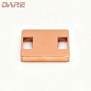 Wholesale High Thermal Conductivity Skived Copper Heatsink RF Shielding Cavity Precision Cooling Component for Electronic