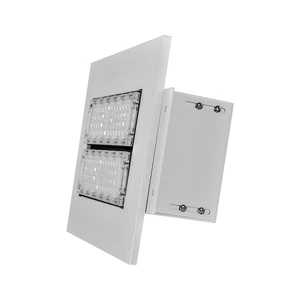 100W/150W/200W IP65 Outdoor Aluminum Gas Station Ceiling Recessed Surface Mounted LED Canopy Light