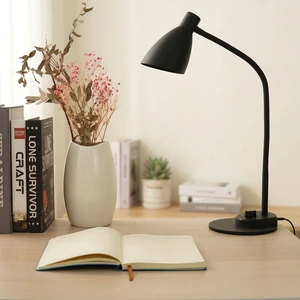 LED Desk Lamp with USB Charging Port Auto-Dimming Metal Table Lamps for Home Office Bedroom Work Reading Study Desk Lamp