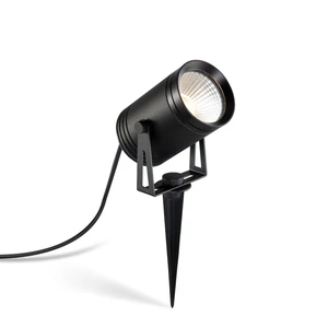 Modern 9W Cob Lighting Black Aluminum Spot Light Outdoor Flood Light