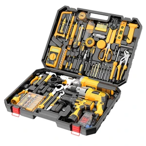 Multifunctional Electric Drill Tool Set Portable Power Tools Hardware Repair Tool Kit for Electricians and Workshop Use
