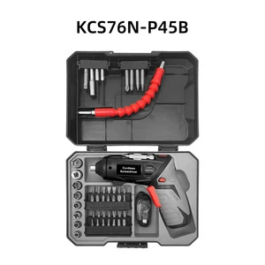 3.6V Lithium Electric Screwdriver Mini Portable Rechargeable Home Tool Featuring Type-C Charging LED Cordless Power Tool Kit