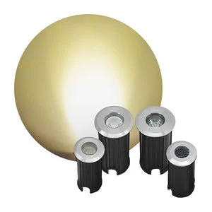 IP65 Waterproof Floor Recessed Lights Deck Inground Spotlight Outdoor Landscape Ground Buried Lamp LED Underground Light