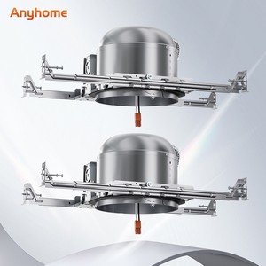 Modern Architectural New Construction Led Light Anti Glare Recessed Surface Mounted Aluminium Ceiling Downlight Housing